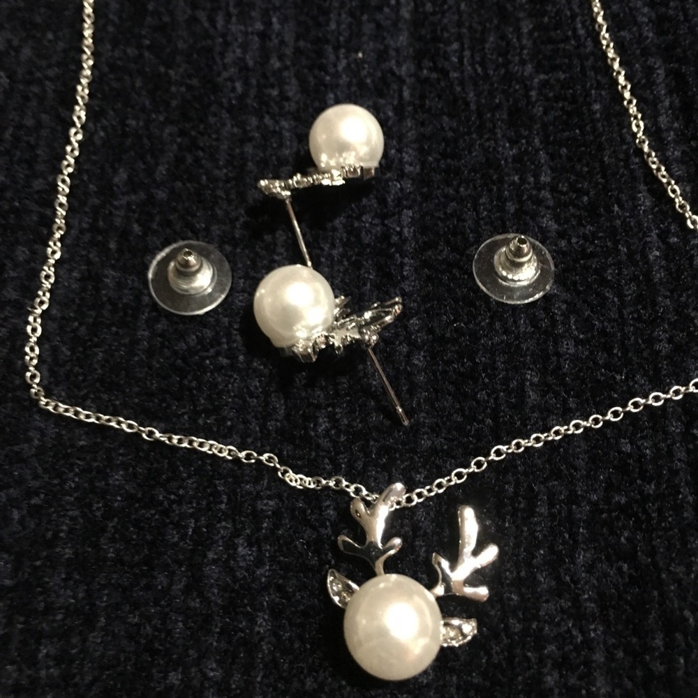 🔥deer set included earrings and necklace gift set - Picture 5 of 8
